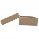 Zhu color kraft paper ribbon hat box