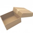 Zhu color kraft paper ribbon hat box