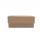 Zhu color kraft paper ribbon hat box