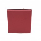 red cardboard flocking-inner hat box