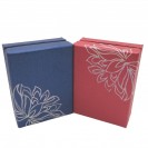 Silver hot Datura cardboard flocking-inner hat box