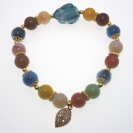 Agate crystal bracelet