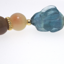 Agate crystal bracelet