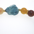 Agate crystal bracelet