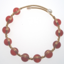 Agate openging crystal bracelet