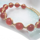 Agate openging crystal bracelet