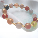 Agate openging crystal bracelet