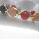 Agate openging crystal bracelet